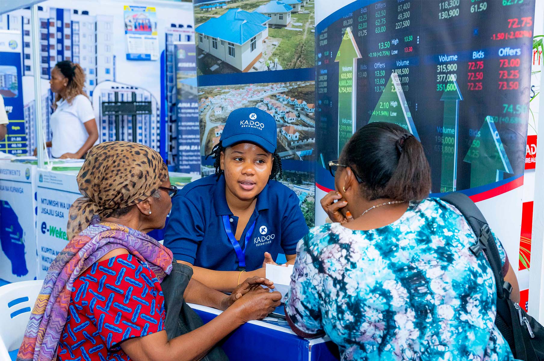 Kadoo Securities at the 48th Saba Saba Trade Fair – Empowering Tanzanians Through Investment Education